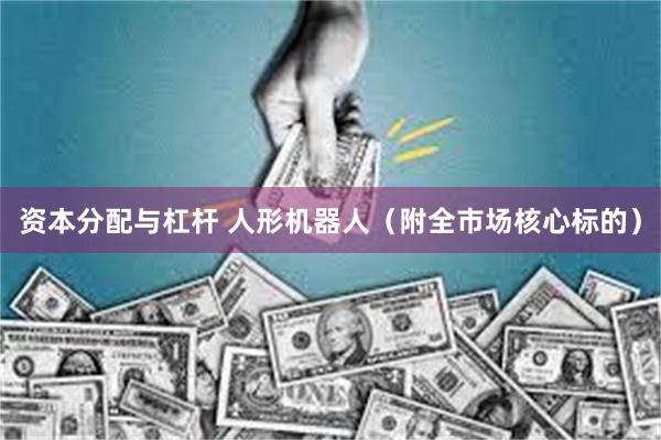 资本分配与杠杆 人形机器人（附全市场核心标的）