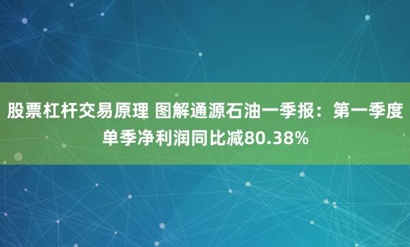 股票杠杆交易原理 图解通源石油一季报：第一季度单季净利润同比减80.38%
