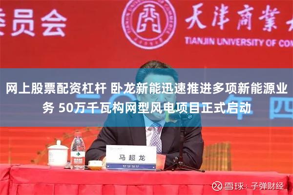 网上股票配资杠杆 卧龙新能迅速推进多项新能源业务 50万千瓦构网型风电项目正式启动