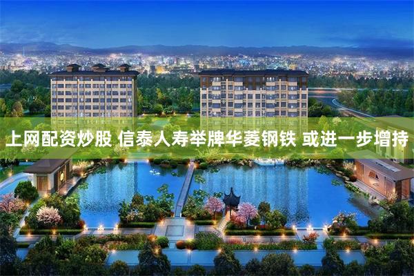 上网配资炒股 信泰人寿举牌华菱钢铁 或进一步增持